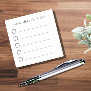 Simple Lined To Do List  Post-it Notes