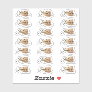 Simple Lip Gloss Packaging Gold Logo Branding