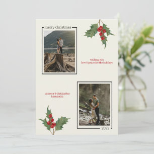 Simple Little Christmas Holiday Card