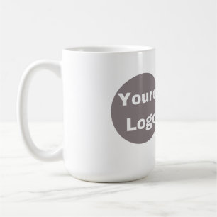 Simple Logo and Text Business  personallze Coffee Mug