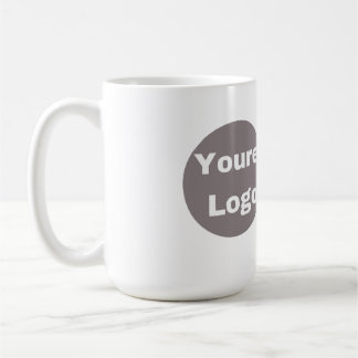 Simple Logo and Text Business  personallze Coffee Mug