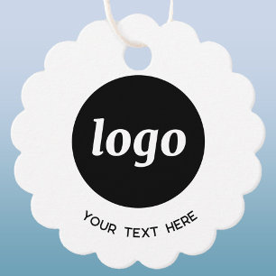 Simple Logo and Text Business Price Tags