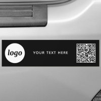 Simple Logo and Text Business QR Code Promotional