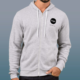 Simple Logo and Text Business T-Shirt Hoodie