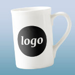 Simple Logo Branding Business Promotional Bone China Mug<br><div class="desc">This simple logo mug helps your brand show up consistently in everyday moments, making it easy for people to recognise and remember you without flashy graphics or clutter. Designed for clean, minimal branding, it suits offices, studios, reception areas, home workspaces, and client-facing environments where a polished look matters. It’s ideal...</div>