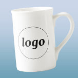 Simple Logo Branding Business Promotional Bone China Mug<br><div class="desc">This simple logo mug helps your brand show up consistently in everyday moments, making it easy for people to recognise and remember you without flashy graphics or clutter. Designed for clean, minimal branding, it suits offices, studios, reception areas, home workspaces, and client-facing environments where a polished look matters. It’s ideal...</div>