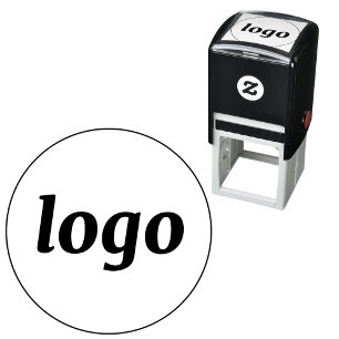 Simple Logo Branding Business Promotional Self-inking Stamp