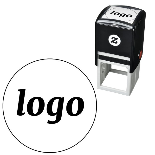Simple Logo Branding Business Promotional Self-inking Stamp (Simple logo business branding promotional self inking stamp with choice of ink color)