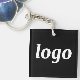 Simple Logo Branding Promotional Business Key Ring