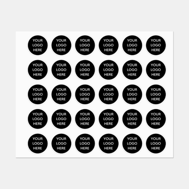 Simple Logo Business Branding Black White (Sheet)