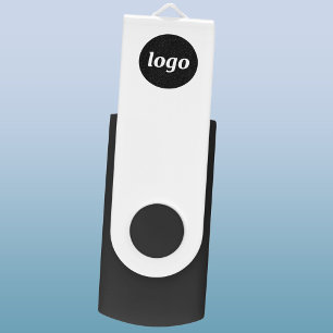 Simple Logo Business Branding Promotional USB Flash Drive