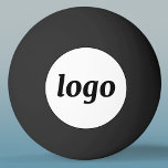 Simple Logo Business Promotional Branding Ping Pong Ball<br><div class="desc">Add your own logo to this design.  Minimalist and professional.  Great as a promotional product for your employees,  clients and customers. Perfect as a giveaway product for a trade show or corporate event to foster brand loyalty.</div>