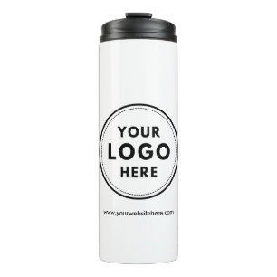 Simple Logo Business Promotional Thermal Tumbler