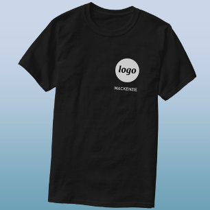 Simple Logo Name or Text Business T-Shirt