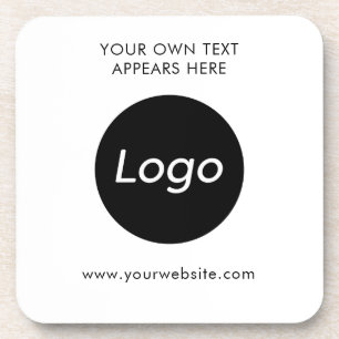 Simple Logo Professional Company Coaster
