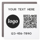 Simple Logo Promotional Business QR Code