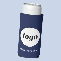 Simple Logo Text Business Promotional Navy Blue
