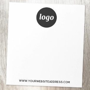 Simple Logo Text Business Promotional Notepad