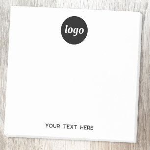 Simple Logo Text Business Promotional Post-it Notes