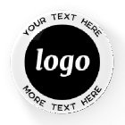 Simple Logo With Text Business Promotional
