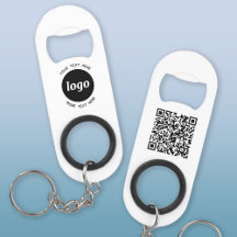 Simple Logo With Text QR Code Business