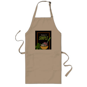 "Simple"  Long Apron