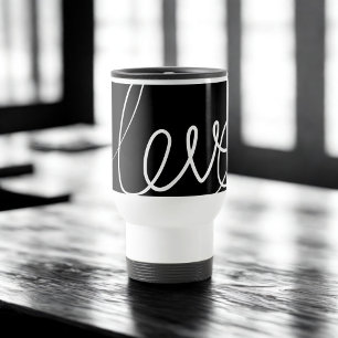 Simple Love Designed Travel Thermal Mug
