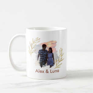 Simple Love Elegant Couple Gift Romantic Warm Cute Coffee Mug
