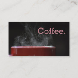 Simple Loyalty Cup Of Coffee Punch-Card