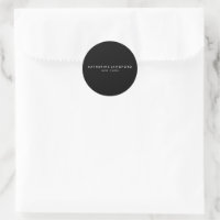 Simple Luxury Black & White Minimal Boutique