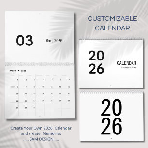 Simple Luxury calendar