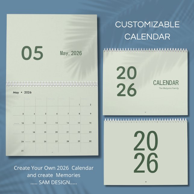 Simple Luxury calendar (Creator Uploaded)