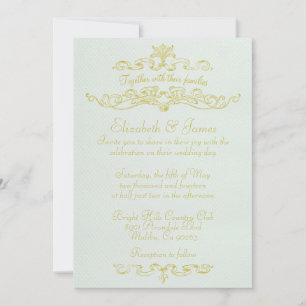 Simple Luxury Wedding Invitations