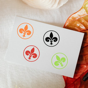 Simple Lys Flower, Scrapbook Rubber Stamp