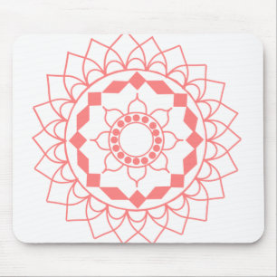 Simple Mandala Mouse Mat