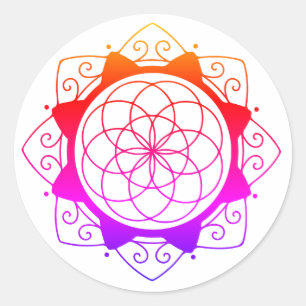 Simple Mandala Sticker