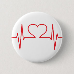 Simple Medical 6 Cm Round Badge