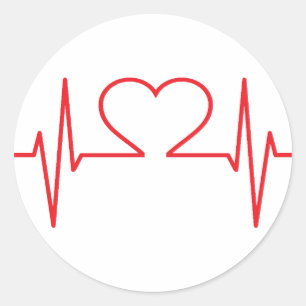 Simple Medical Classic Round Sticker