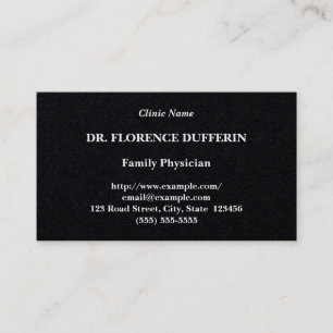 Simple Medical Professional Business Card