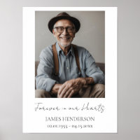 Simple Memorial Photo 