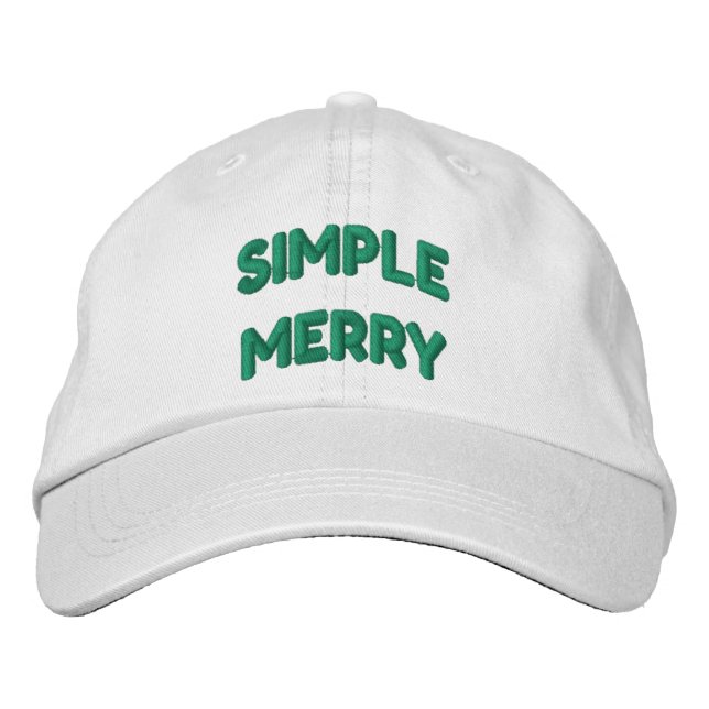 Simple Merry Cap (Front)