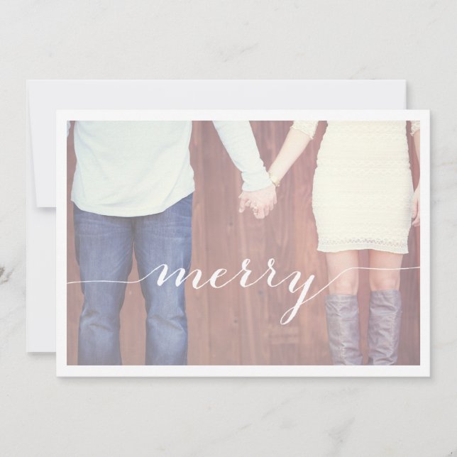 Simple Merry Christmas Cards (Front)