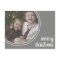 Simple Merry Christmas Photo Polka Dot Border