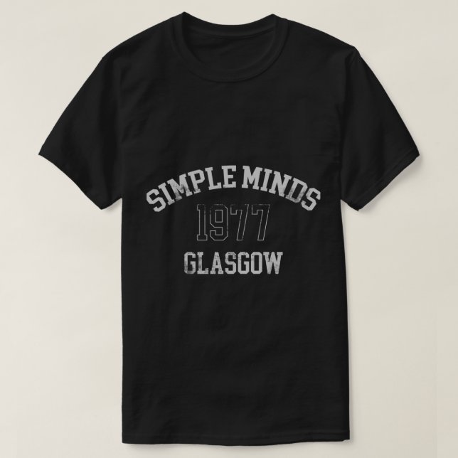 Simple Minds   T-Shirt (Design Front)