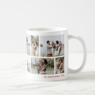 Simple Minimal 10 Photo Collage  Coffee Mug