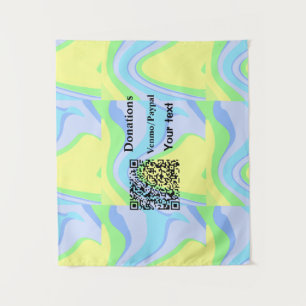 Simple minimal add barcode donations venmo paypal tapestry