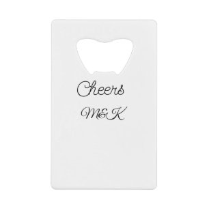 Simple minimal add name cheers couple name custom