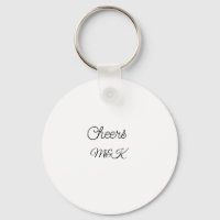 Simple minimal add name cheers couple name custom
