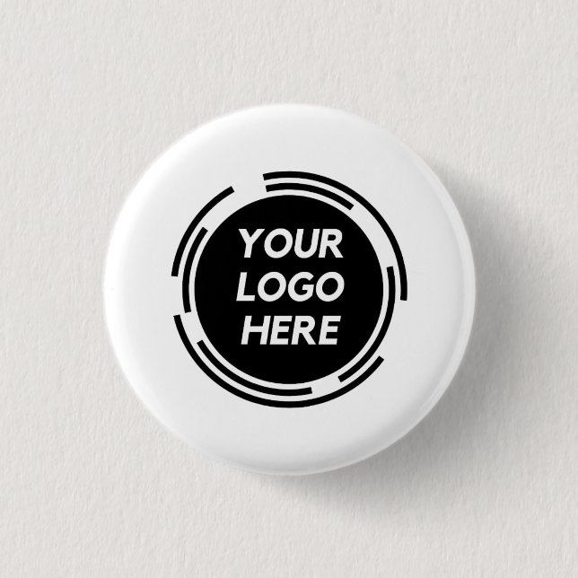 Simple minimal add your logo/design here button (Front)