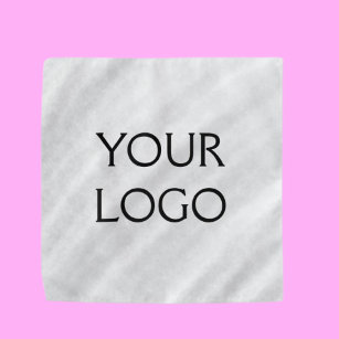 simple minimal add your logo/design here text      bandana